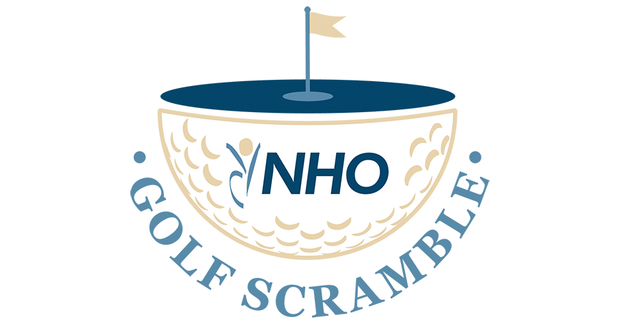 NHO golf scramble logo