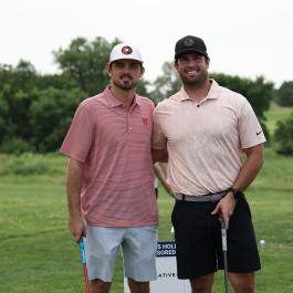 Two golfers